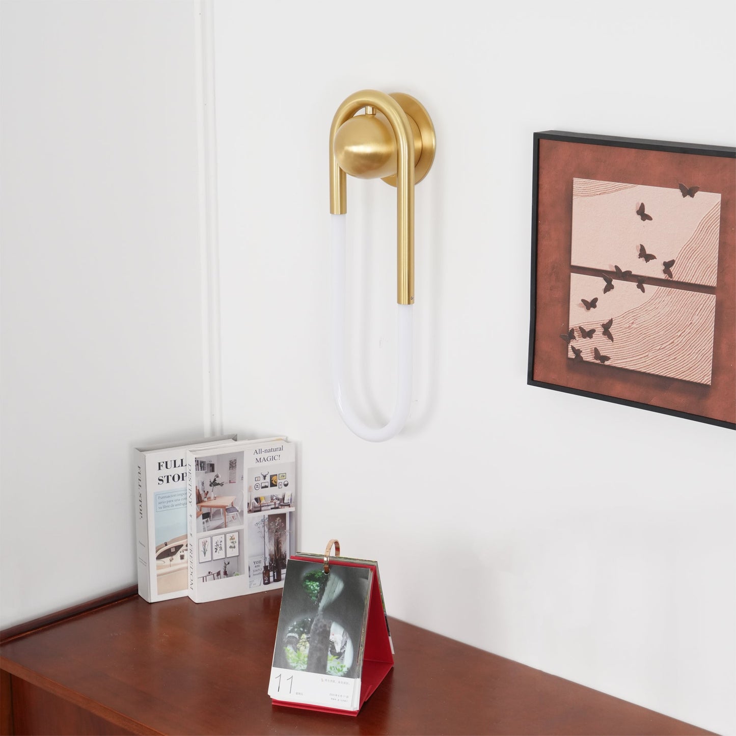 Continuous Loop LED Wall Sconce