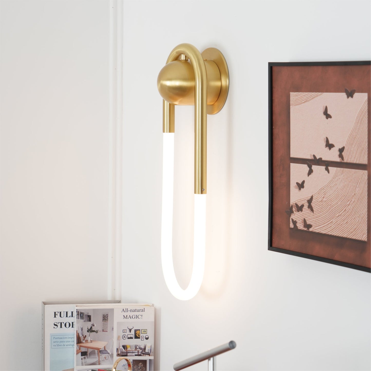 Continuous Loop LED Wall Sconce