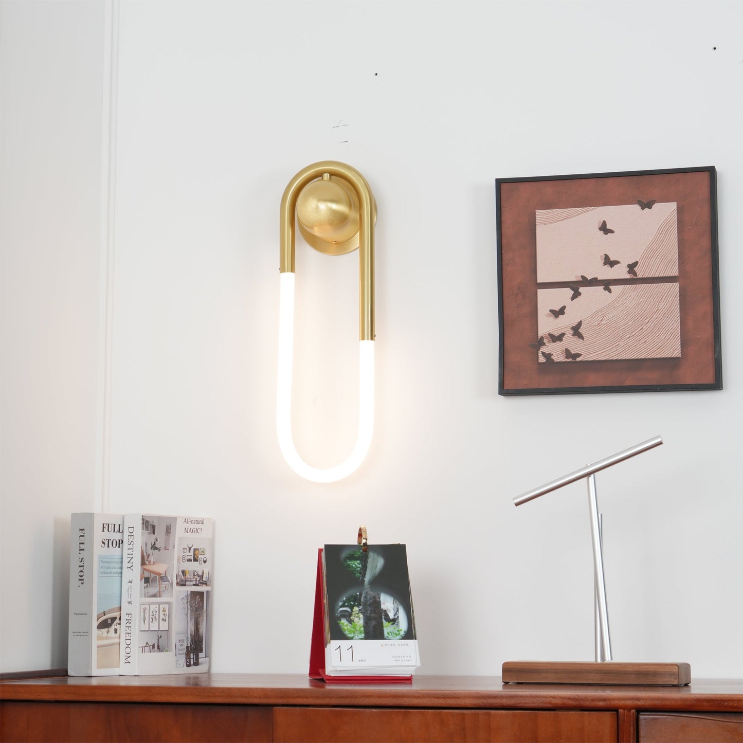 Continuous Loop LED Wall Sconce