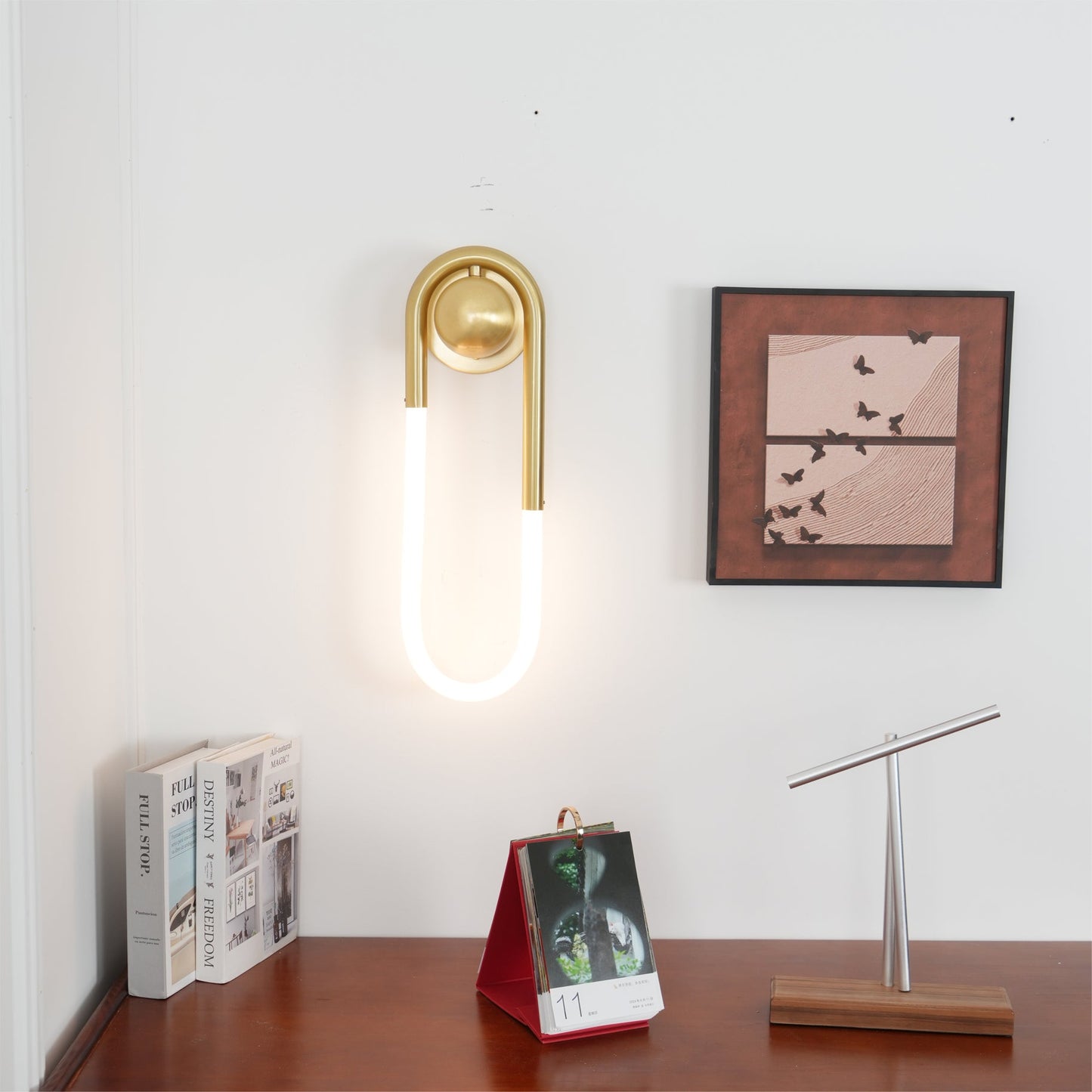 Continuous Loop LED Wall Sconce