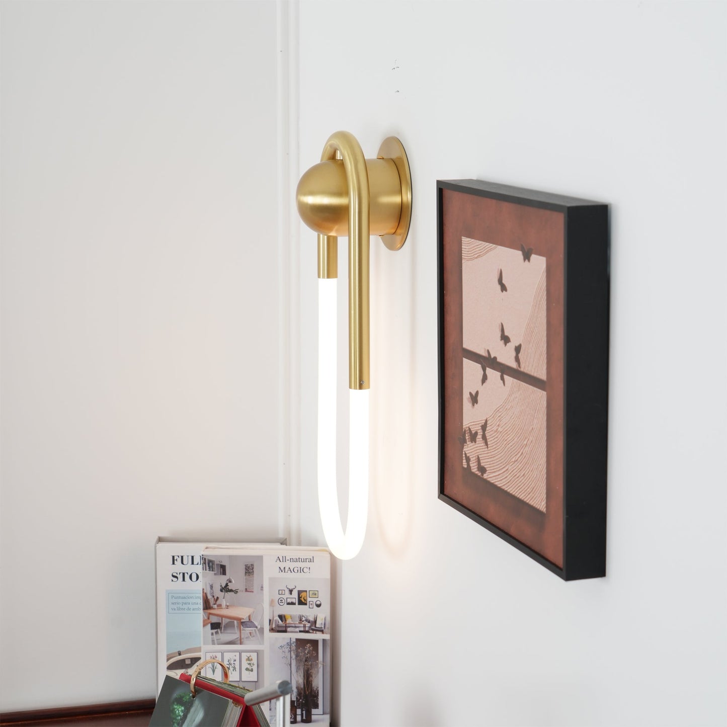 Continuous Loop LED Wall Sconce