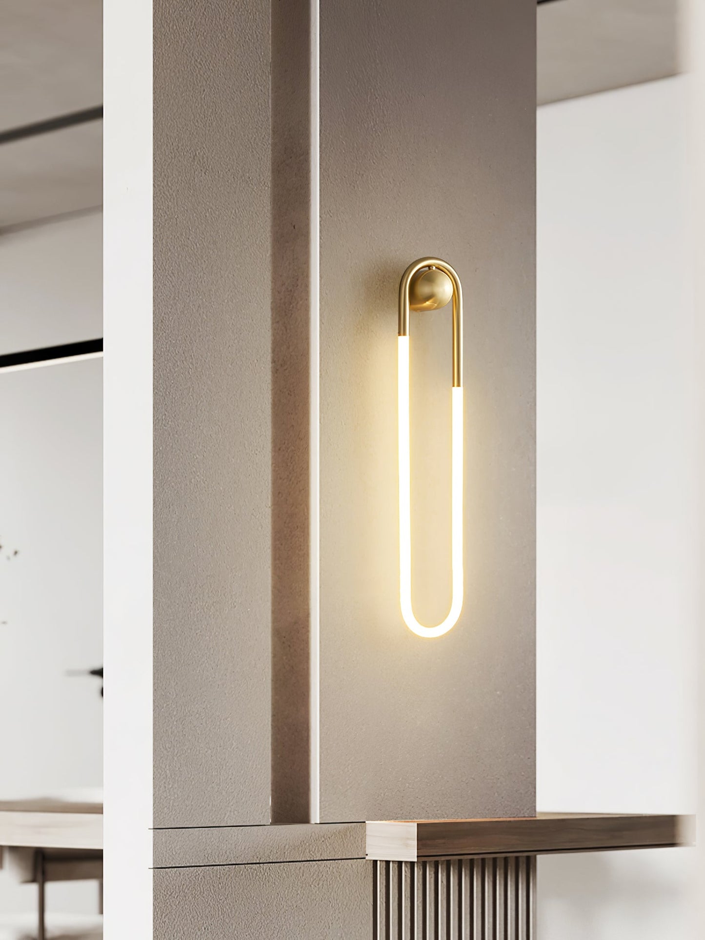 Continuous Loop LED Wall Sconce