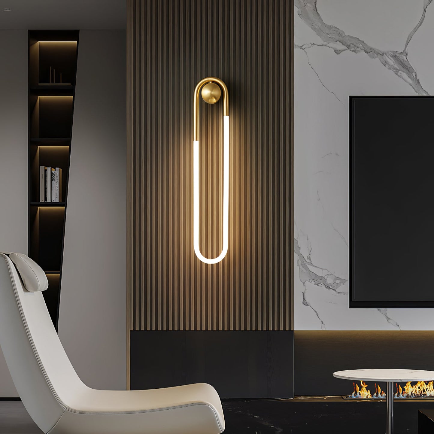 Continuous Loop LED Wall Sconce