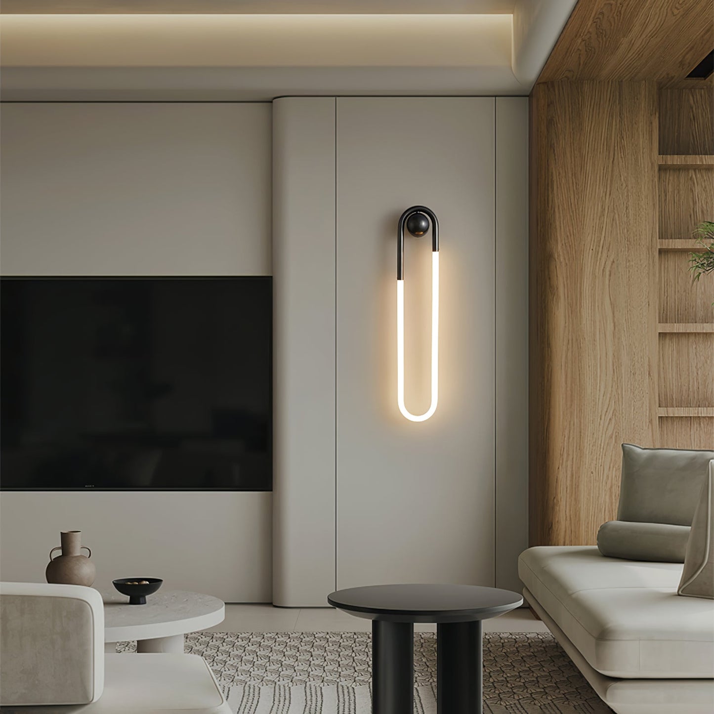 Continuous Loop LED Wall Sconce
