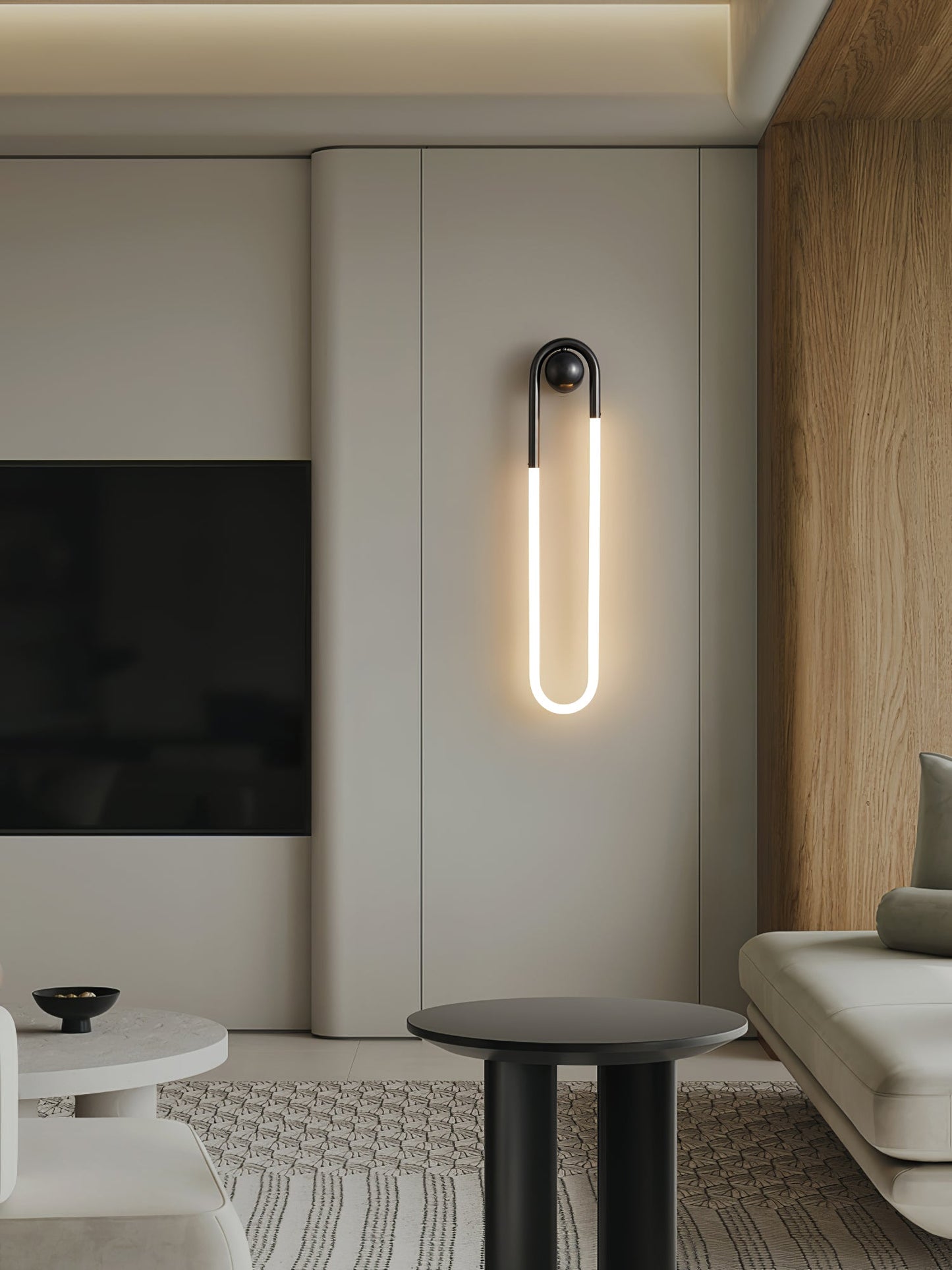 Continuous Loop LED Wall Sconce