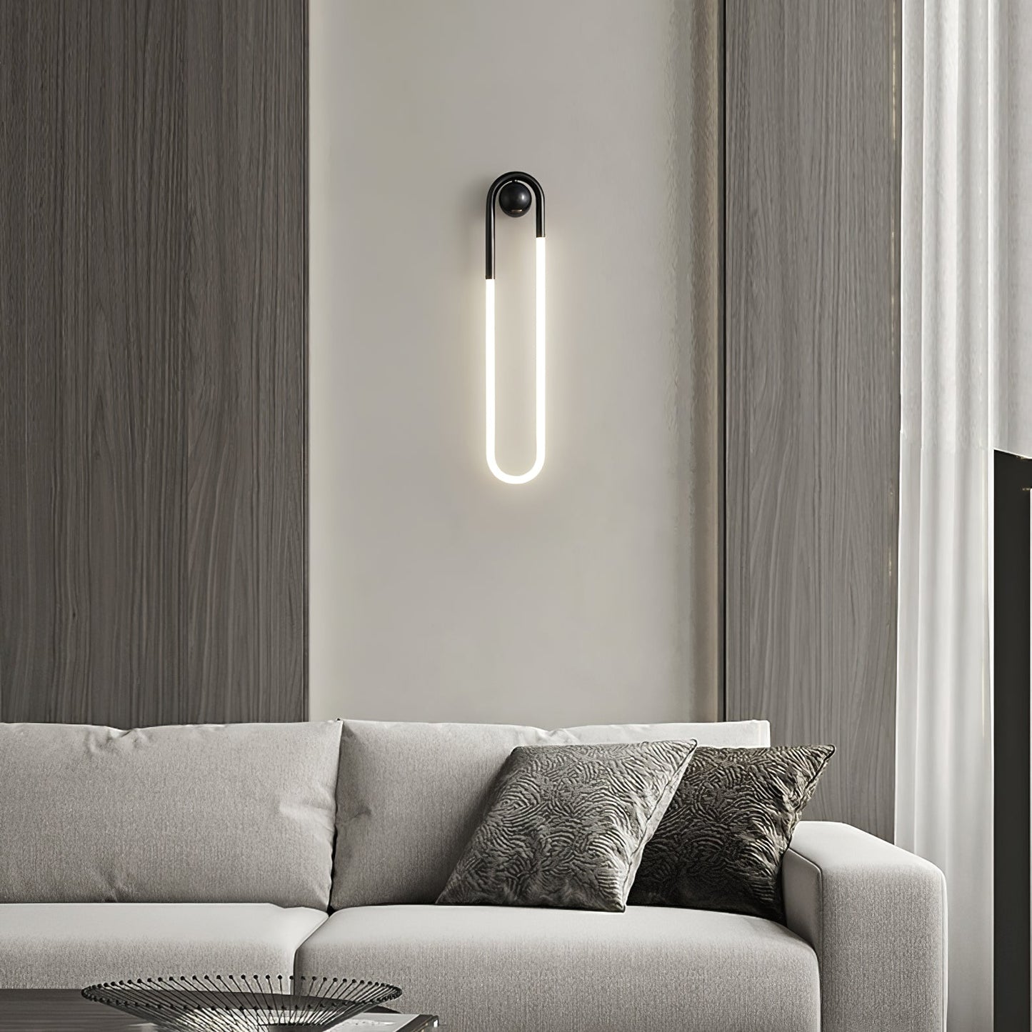Continuous Loop LED Wall Sconce