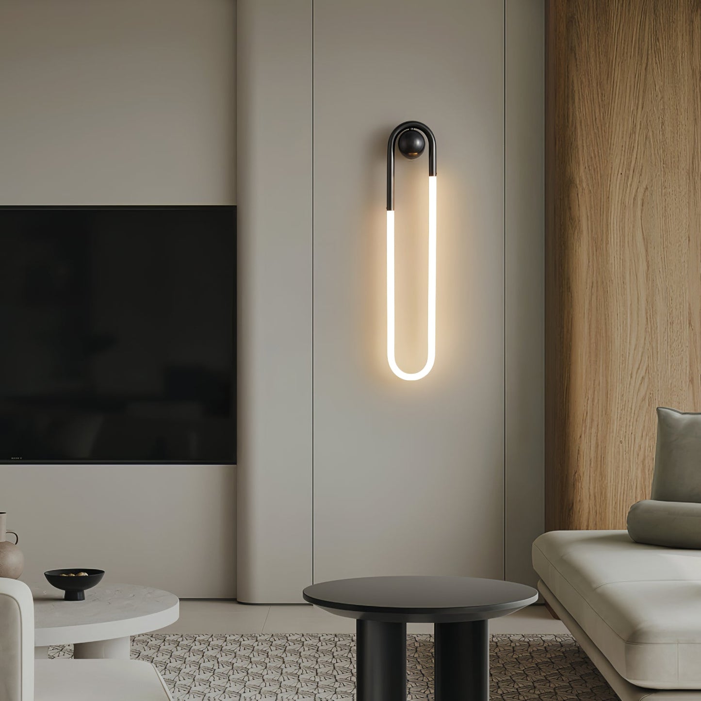 Continuous Loop LED Wall Sconce