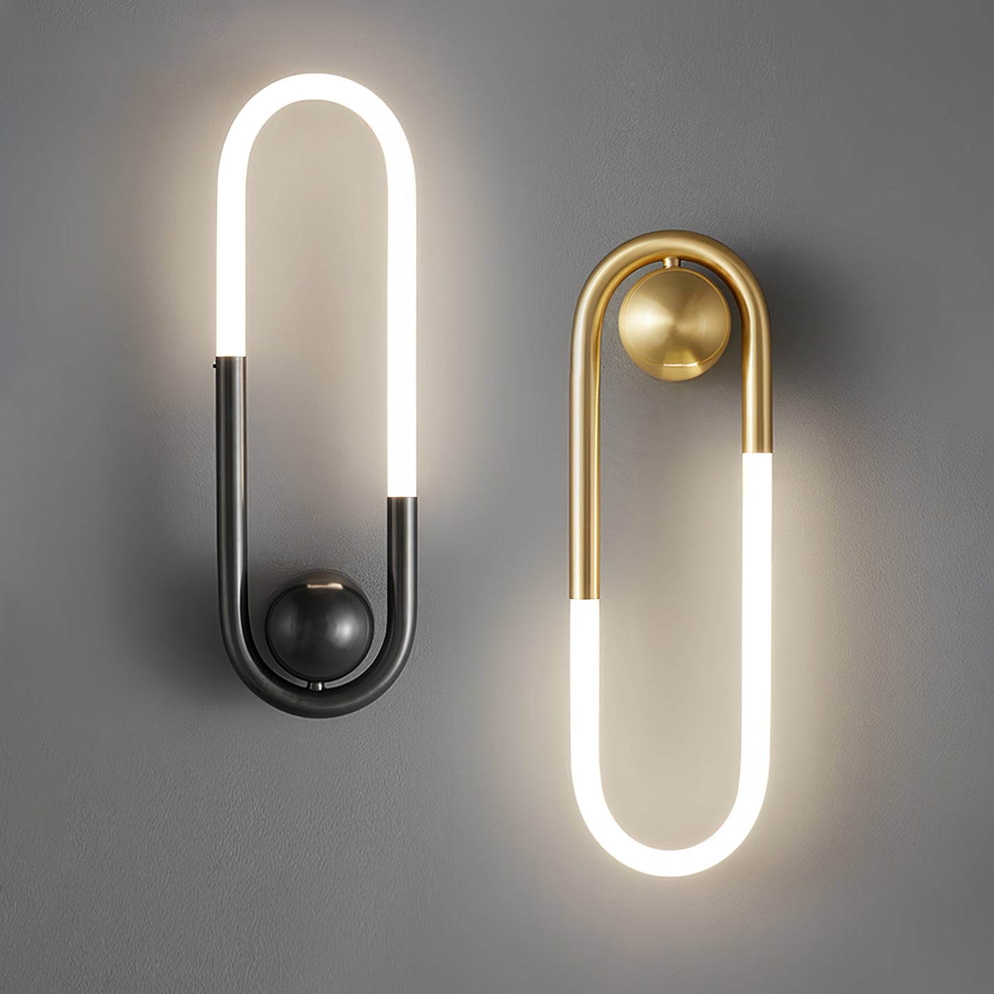 Continuous Loop LED Wall Sconce
