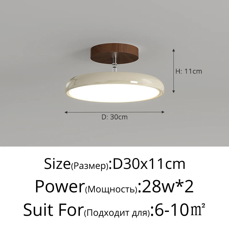 Tilt Ceiling Lamp — Adjustable Swing-Arm Flush Mount