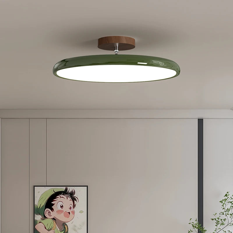 Tilt Ceiling Lamp — Adjustable Swing-Arm Flush Mount