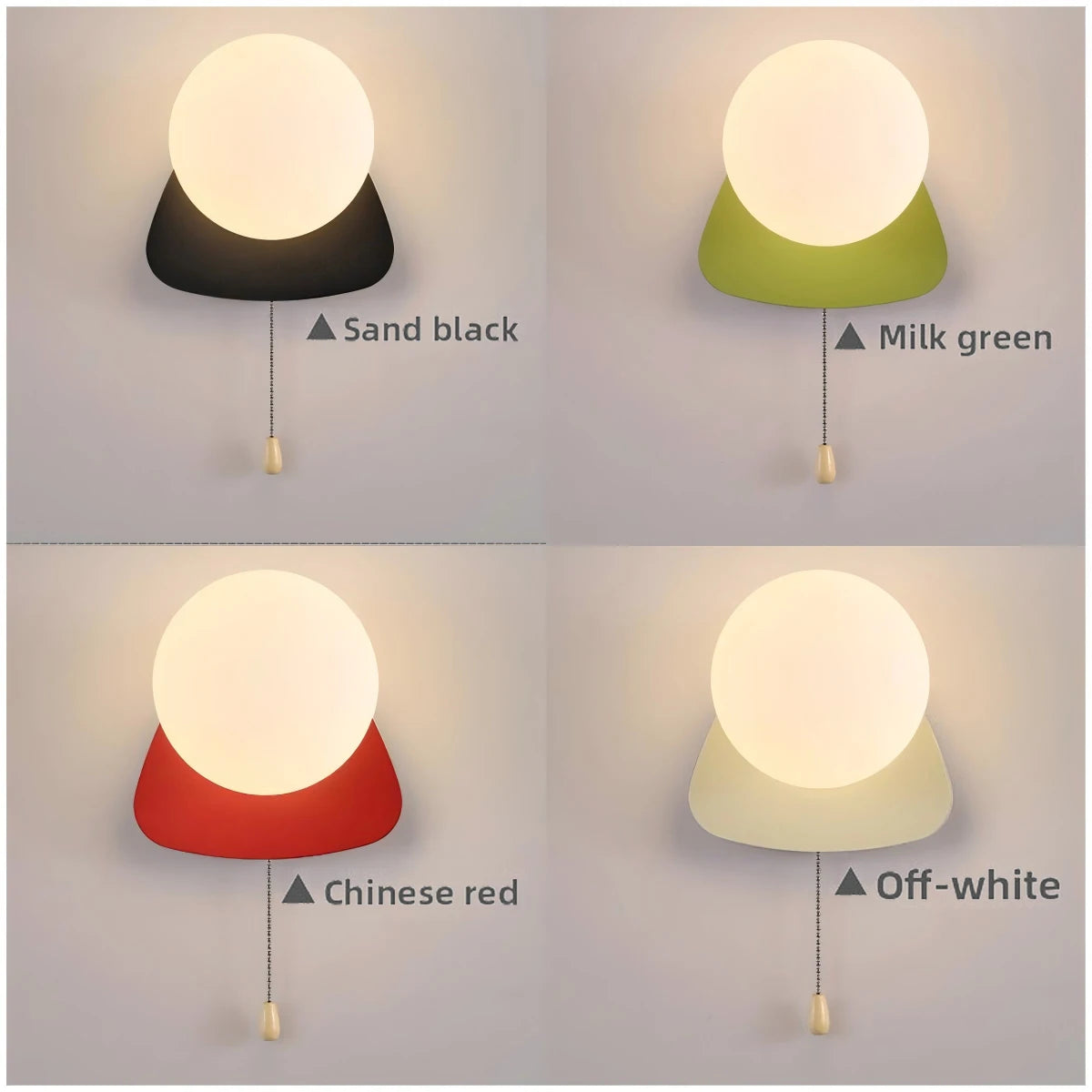 2025 New Arrival Modern Minimalist Wall Lamp - Pull Switch Sconce for Bedroom Bedside Living Room TV Wall Hallway