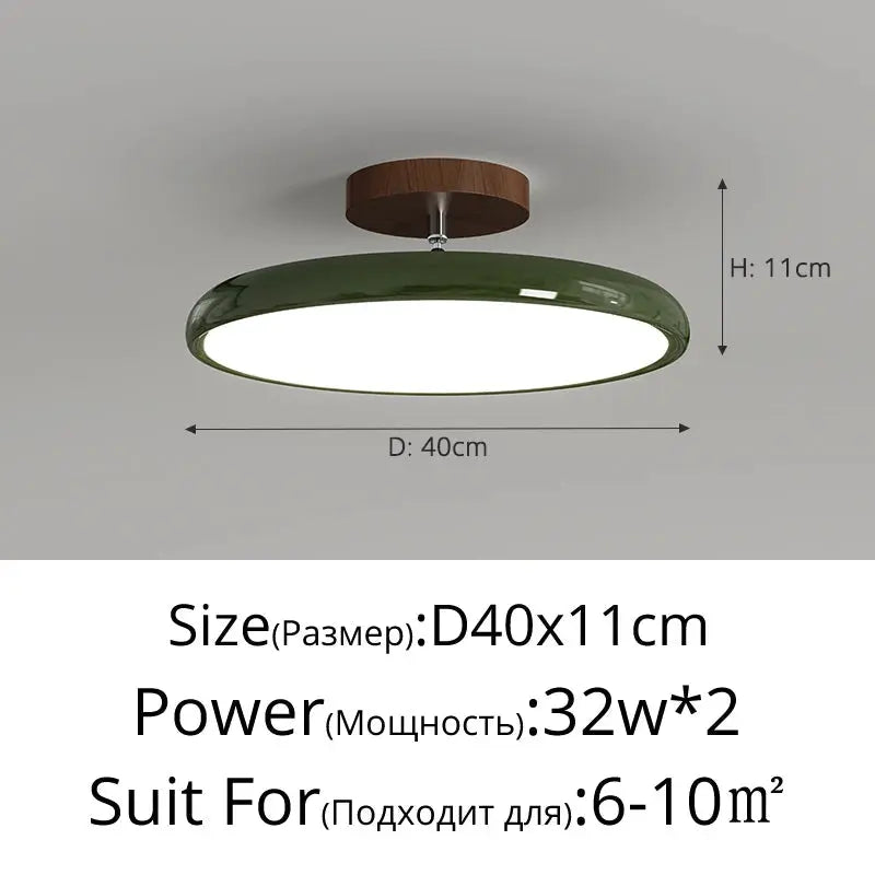 Modern LED Ceiling Lamp Flush Mount Bedroom Ceiling Light Fixture Living Room Metal Ceiling Lights Den Study Home Decor Erbstuk