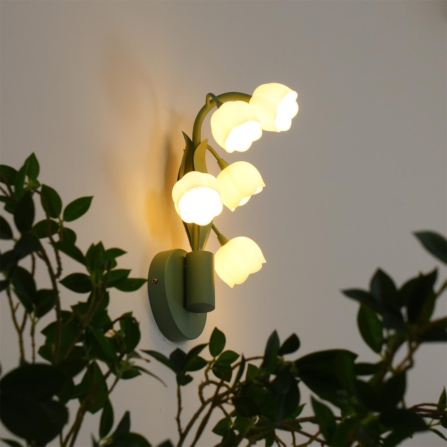 Lily Bloom Five Light Wall Sconce