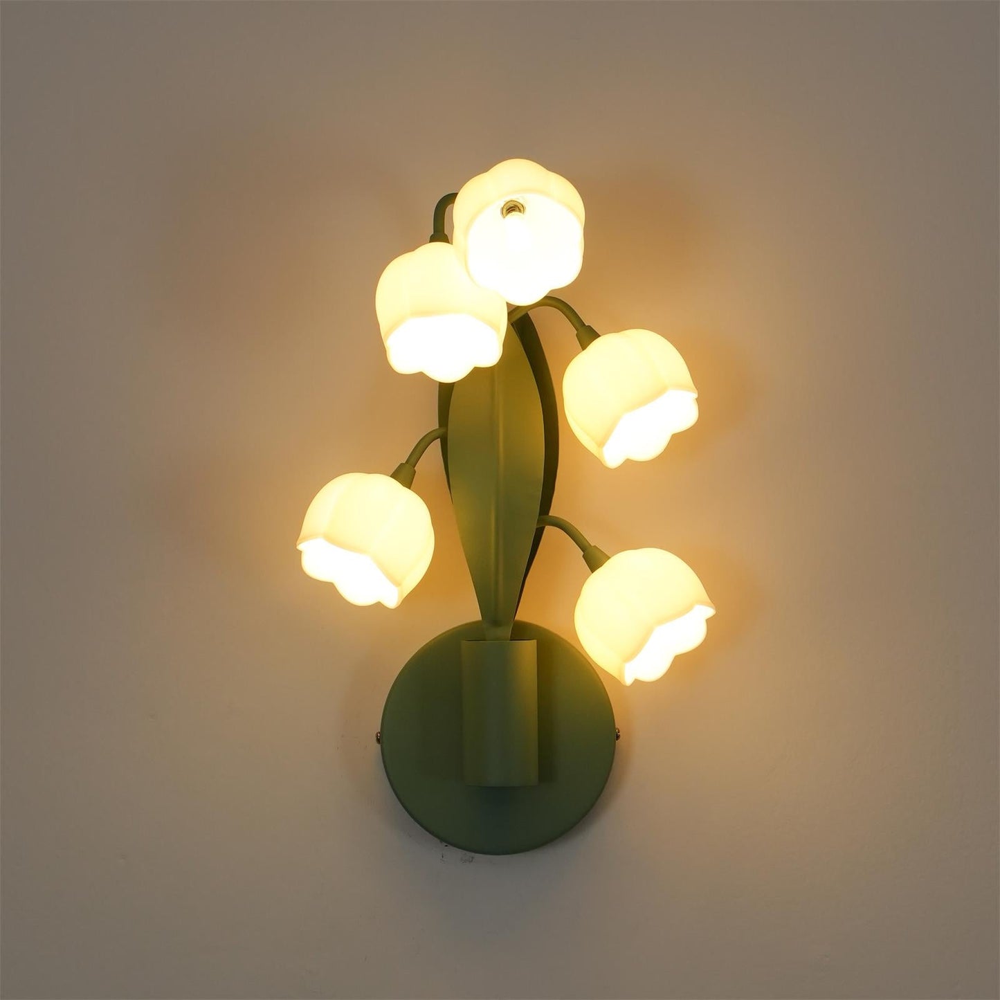 Lily Bloom Five Light Wall Sconce