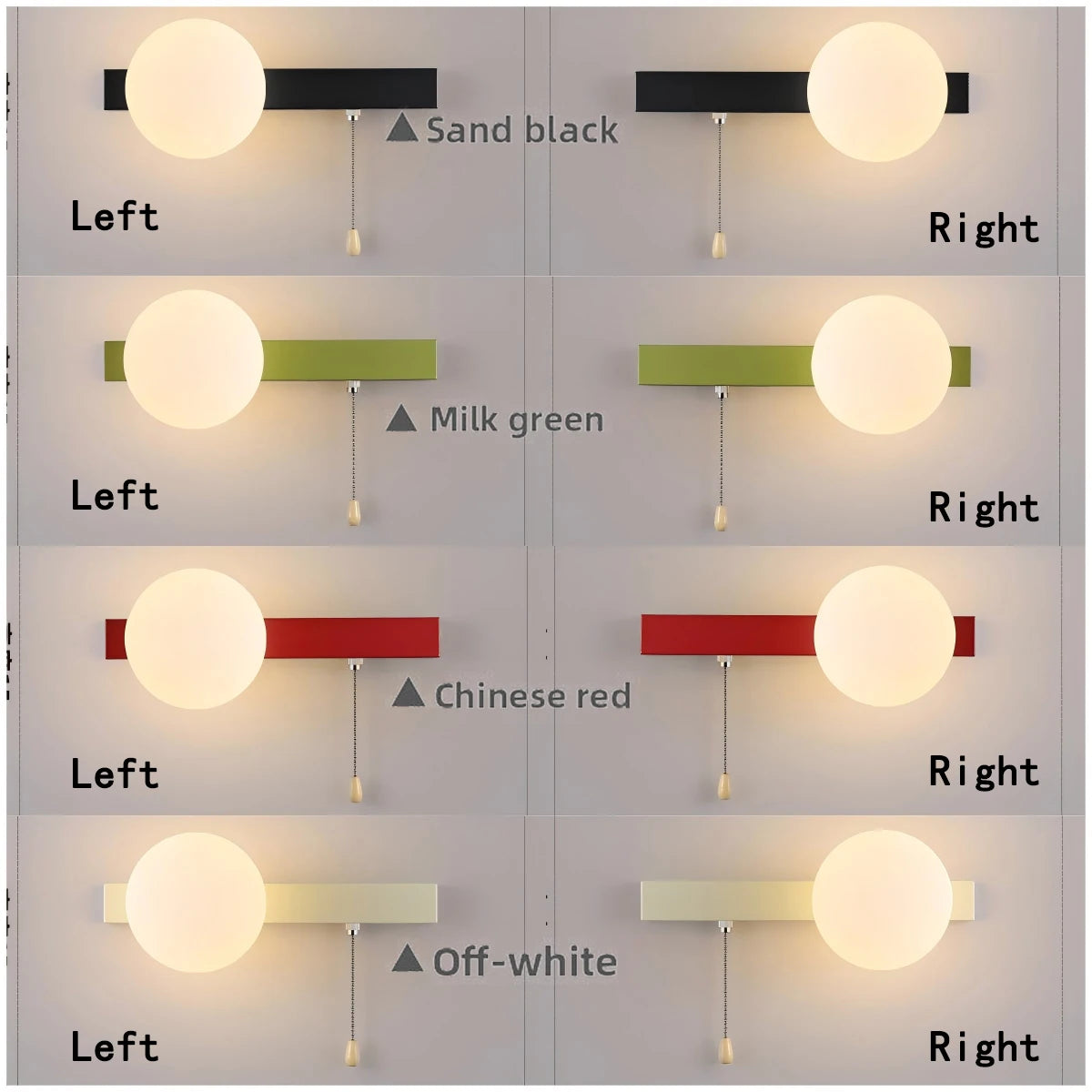 2025 New Arrival Modern Minimalist Wall Lamp - Pull Switch Sconce for Bedroom Bedside Living Room TV Wall Hallway