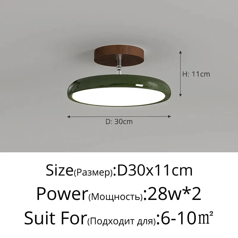Modern LED Ceiling Lamp Flush Mount Bedroom Ceiling Light Fixture Living Room Metal Ceiling Lights Den Study Home Decor Erbstuk