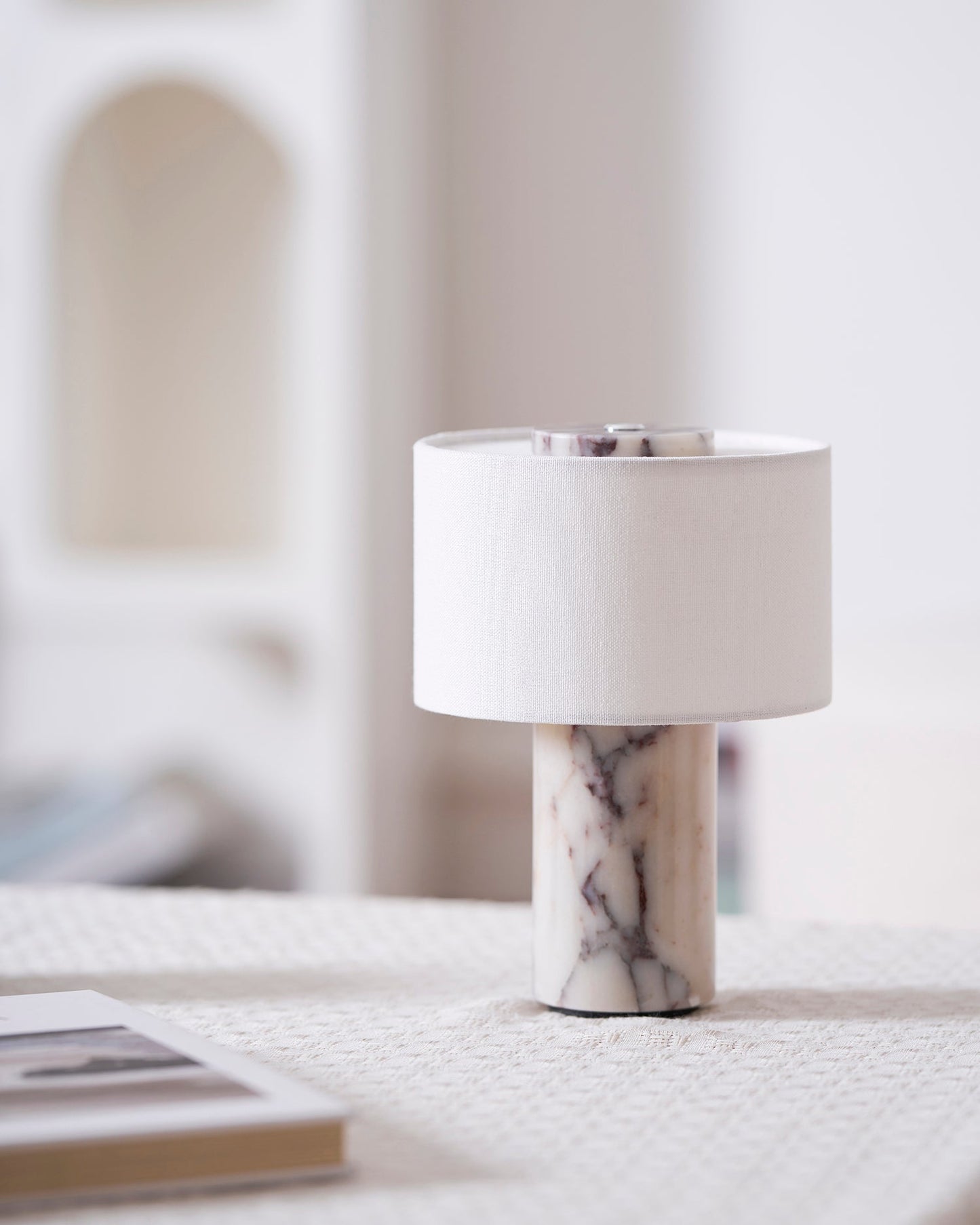 Marble Base Cordless Table Lamp