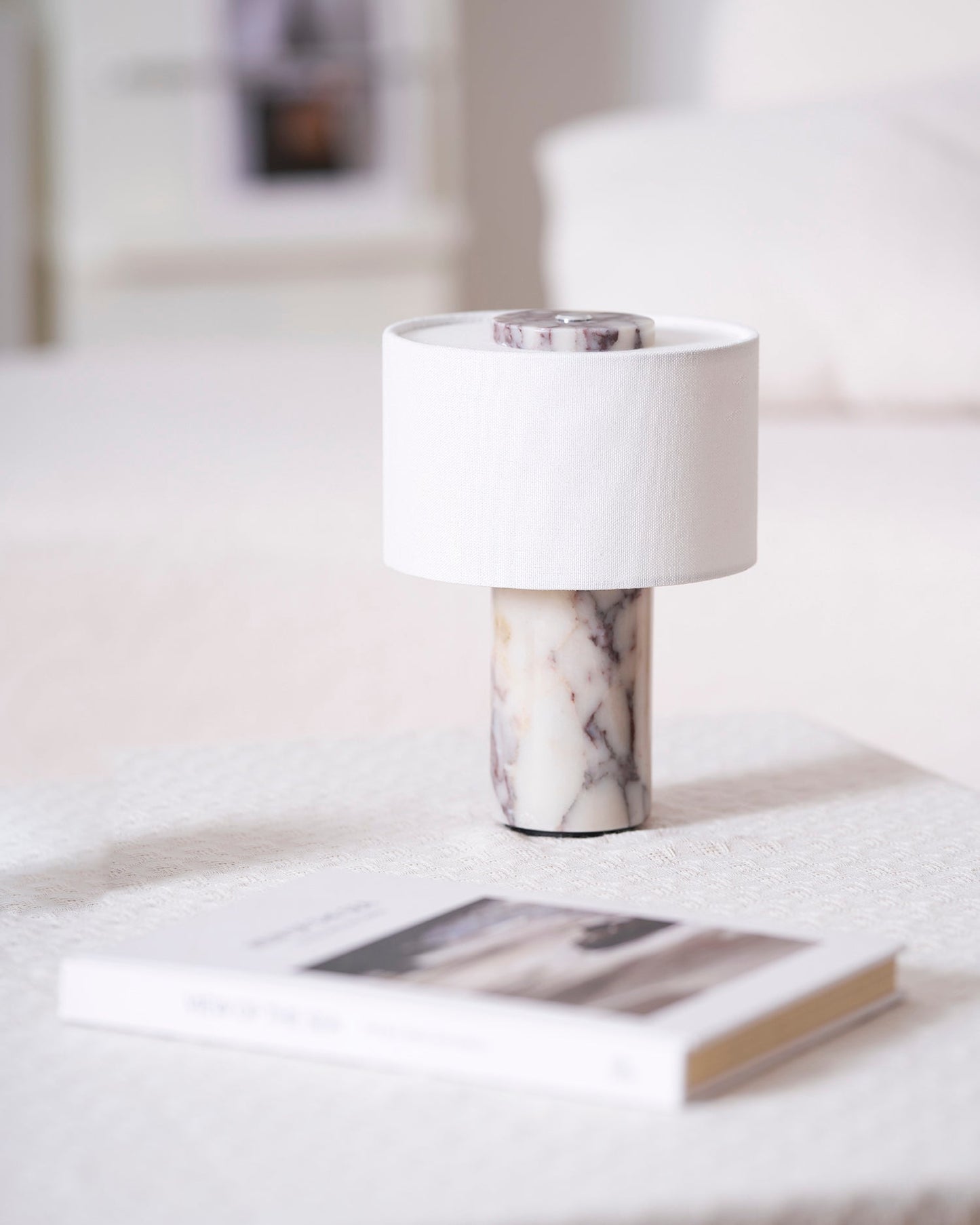 Marble Base Cordless Table Lamp