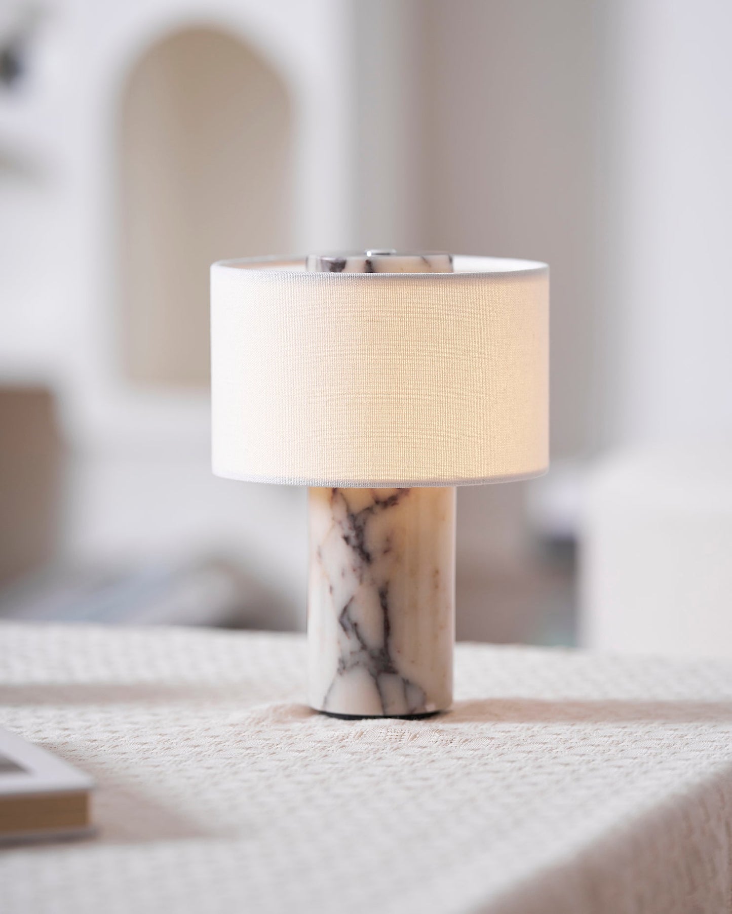 Marble Base Cordless Table Lamp