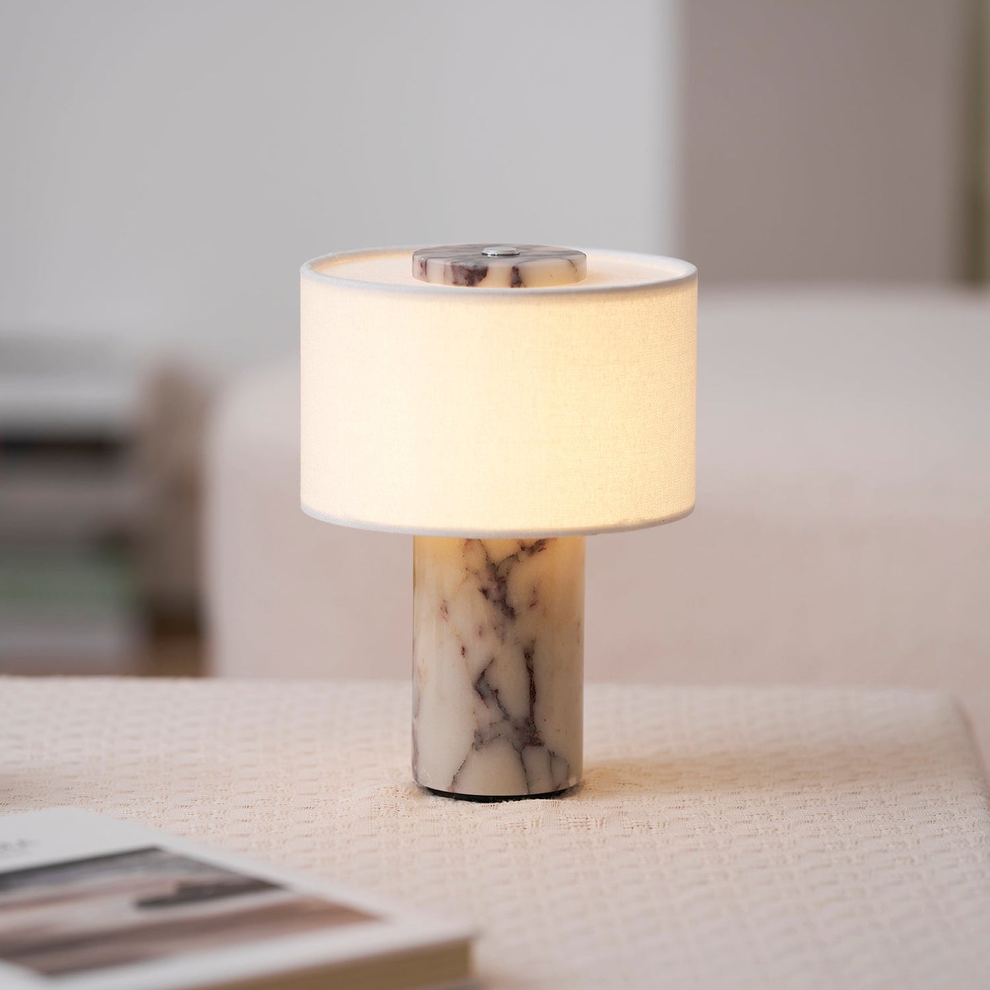 Marble Base Cordless Table Lamp