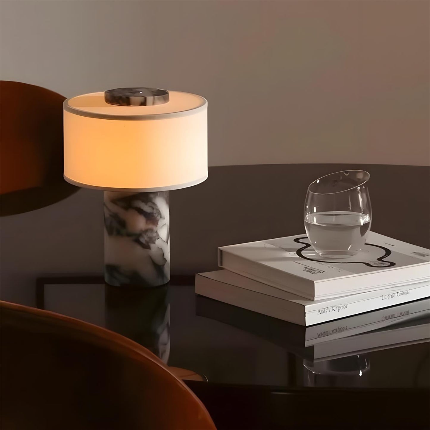 Marble Base Cordless Table Lamp