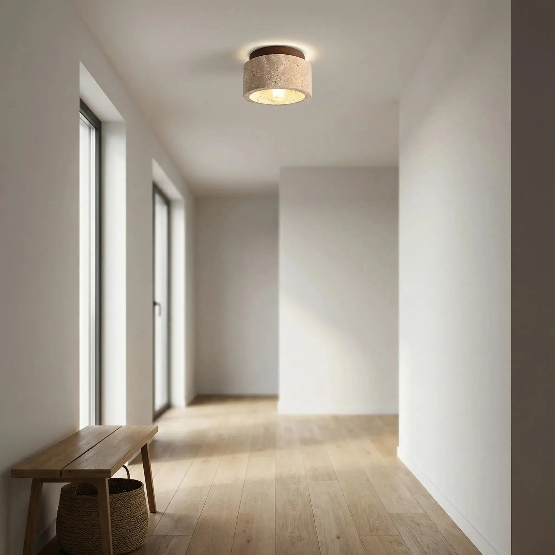Stonrel - Round Surface Mounted LED Ceiling Lighting Erbstuk