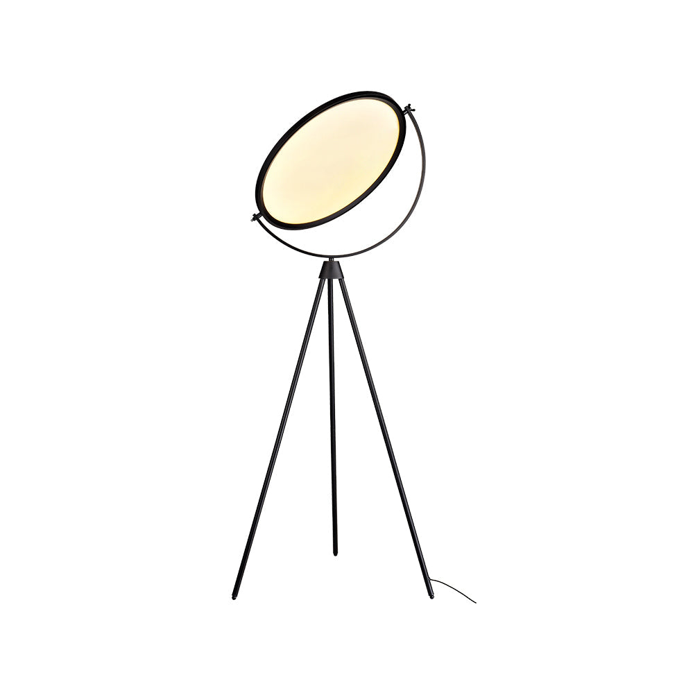 Tilting Disc LED Floor Lamp