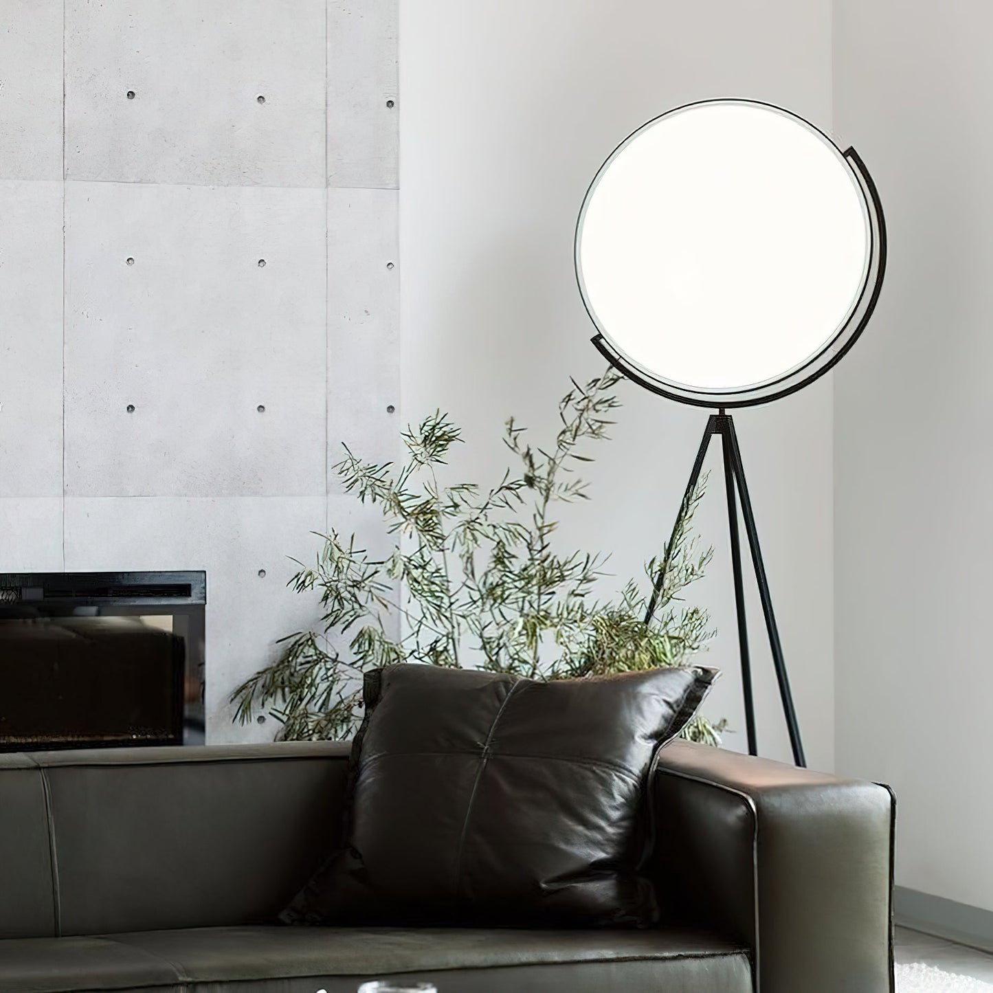 Tilting Disc LED Floor Lamp