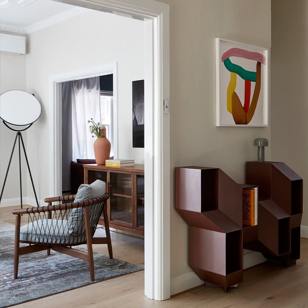 Tilting Disc LED Floor Lamp