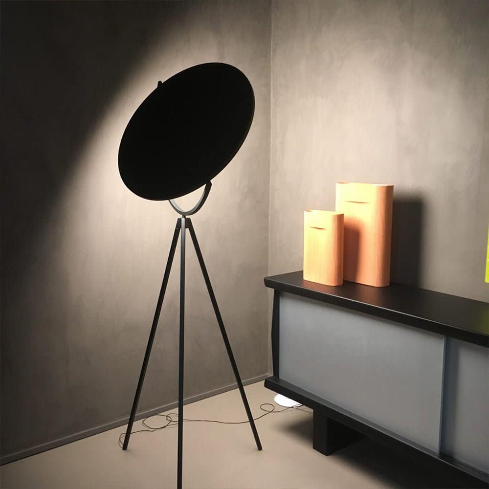 Tilting Disc LED Floor Lamp