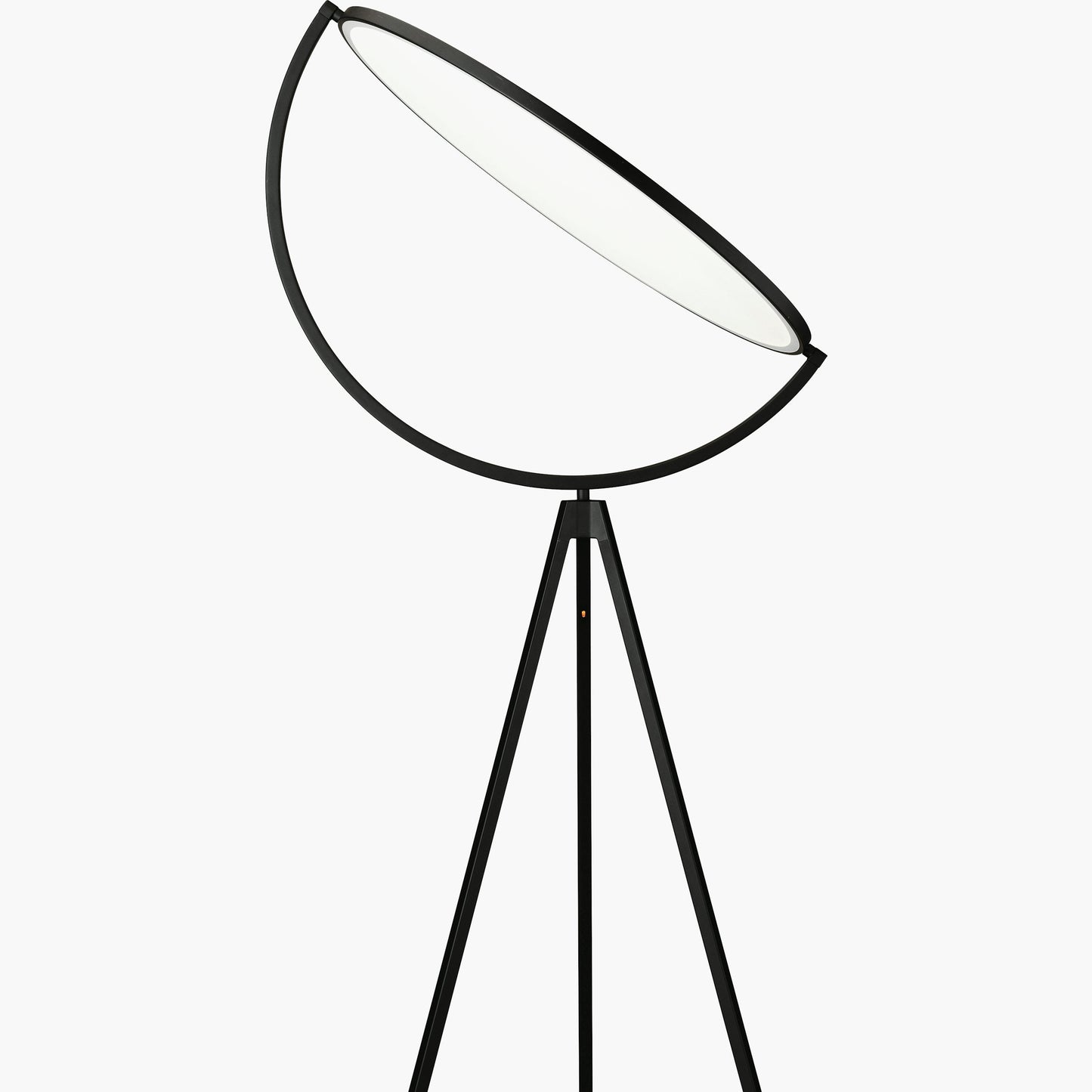 Tilting Disc LED Floor Lamp