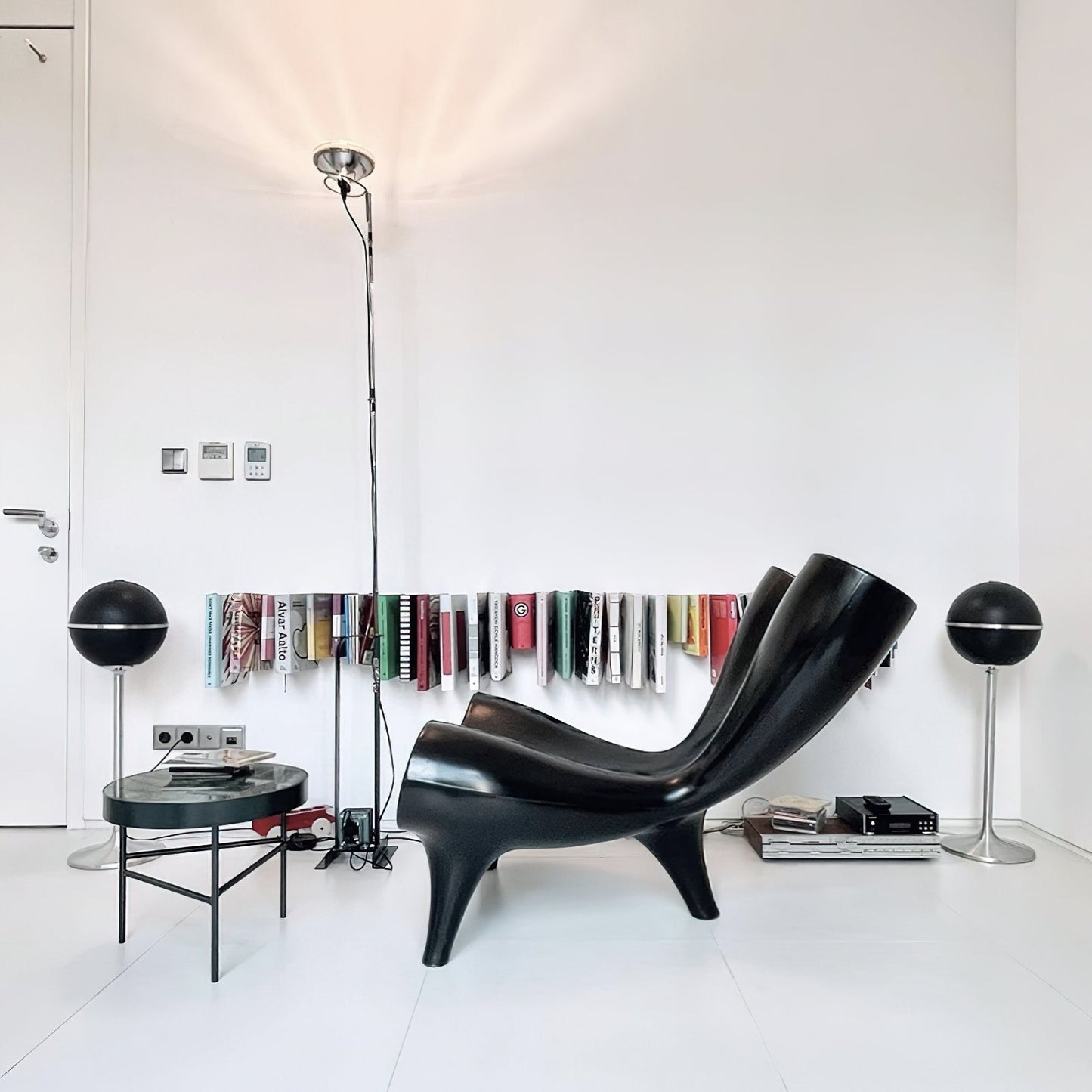 Telescopic Industrial Floor Lamp
