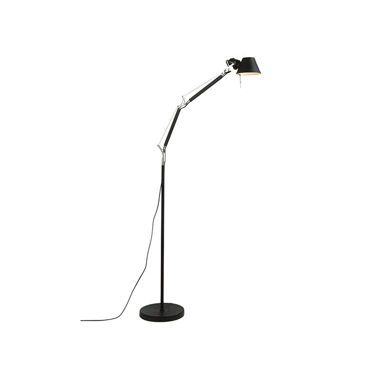 Slim Swing Arm Reading Floor Lamp