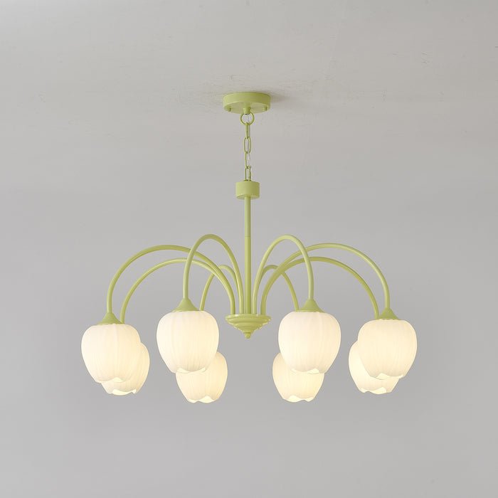 Leiden Tulip Glass Chandelier