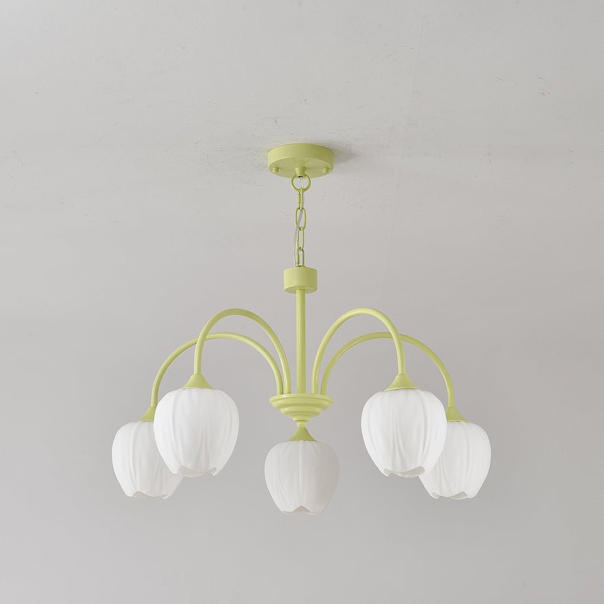 Leiden Tulip Glass Chandelier