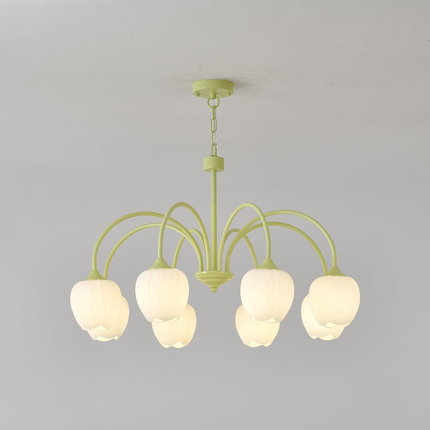 Leiden Tulip Glass Chandelier