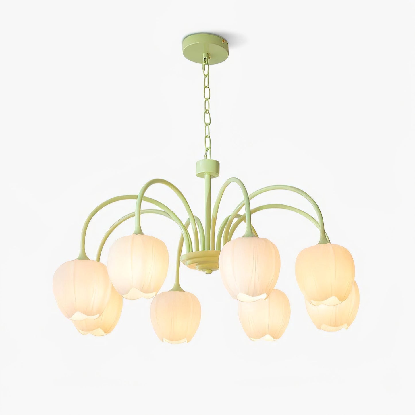 Leiden Tulip Glass Chandelier