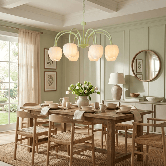 Leiden Tulip Glass Chandelier