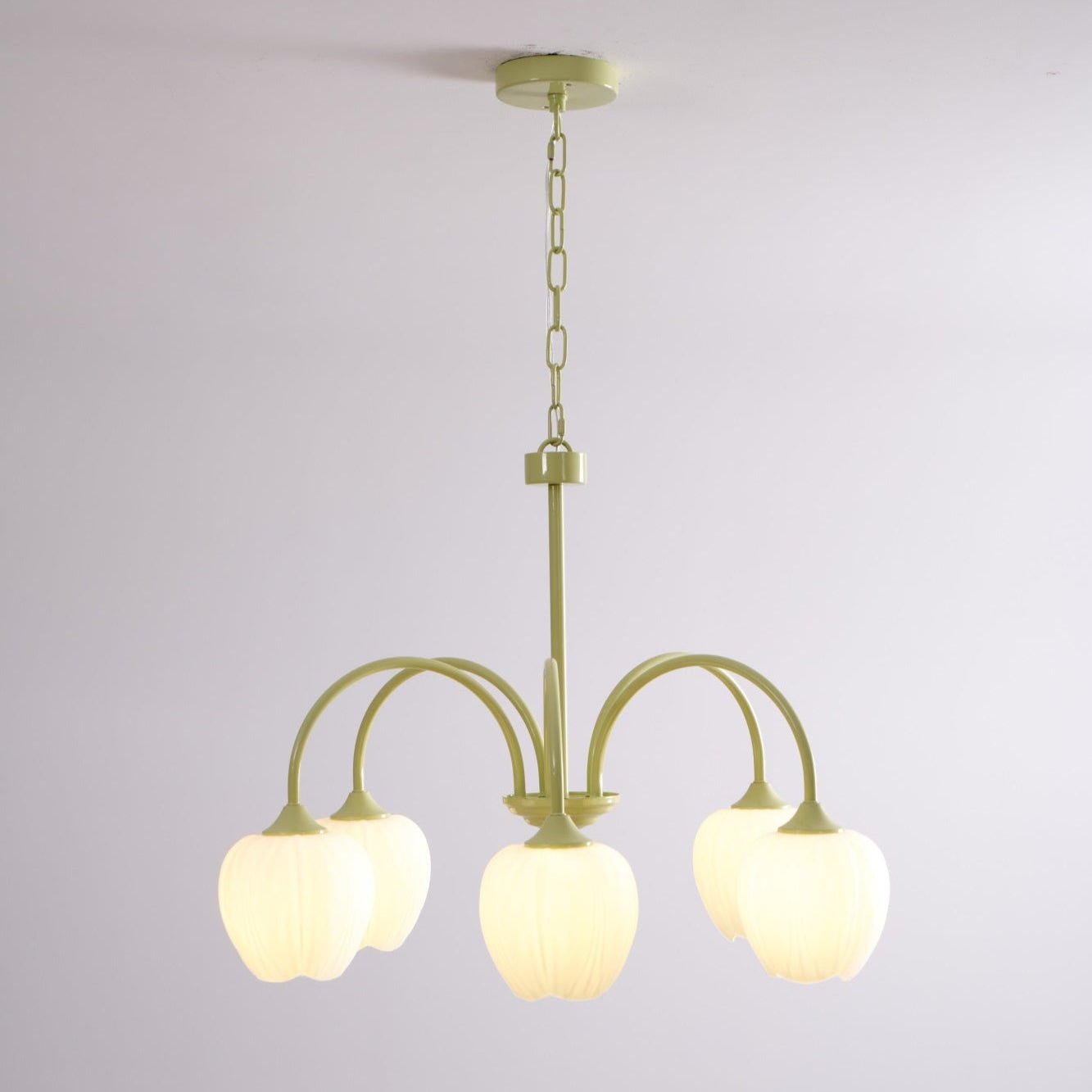 Leiden Tulip Glass Chandelier