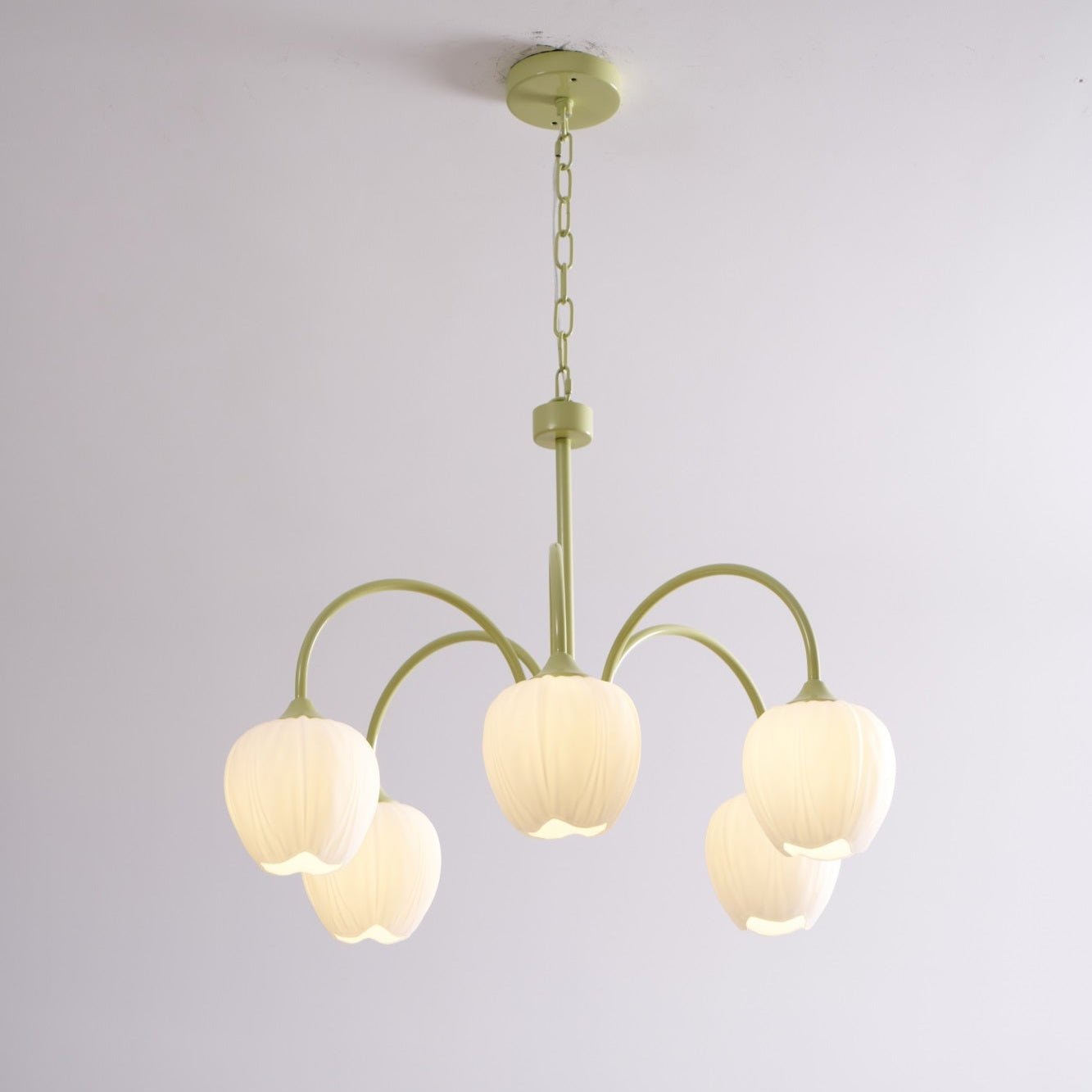 Leiden Tulip Glass Chandelier