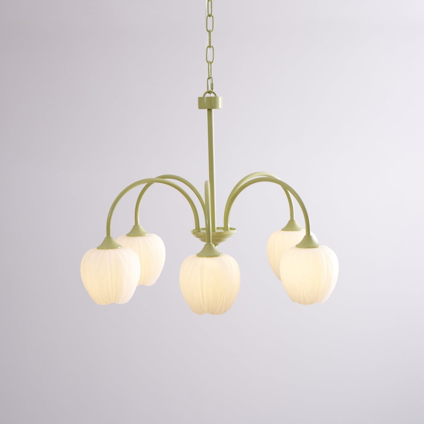 Leiden Tulip Glass Chandelier