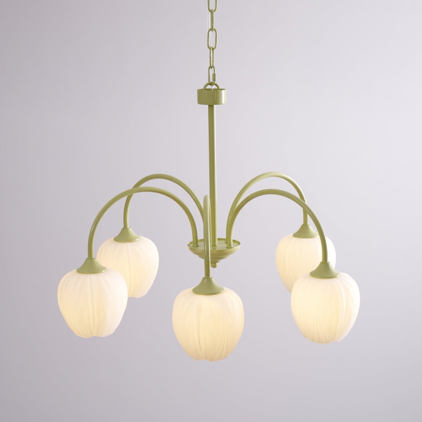 Leiden Tulip Glass Chandelier