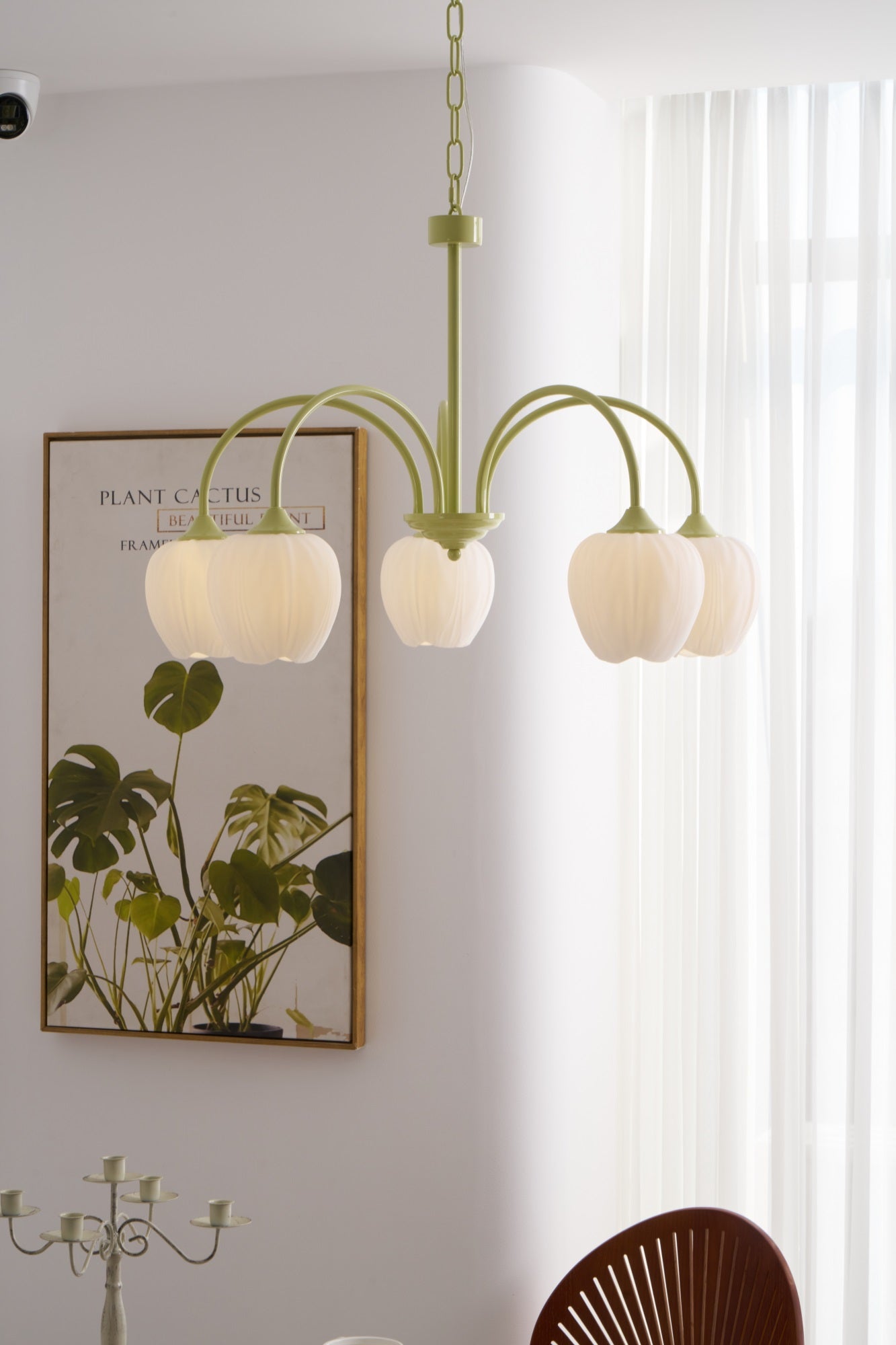Leiden Tulip Glass Chandelier