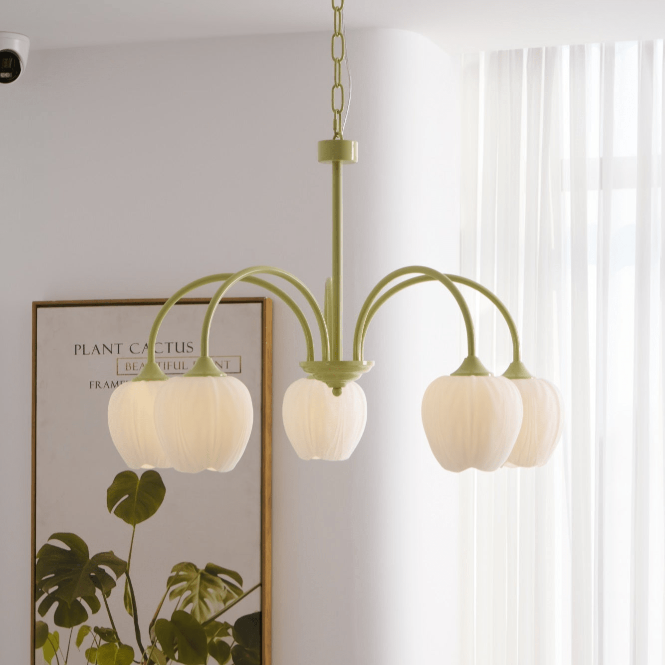 Leiden Tulip Glass Chandelier