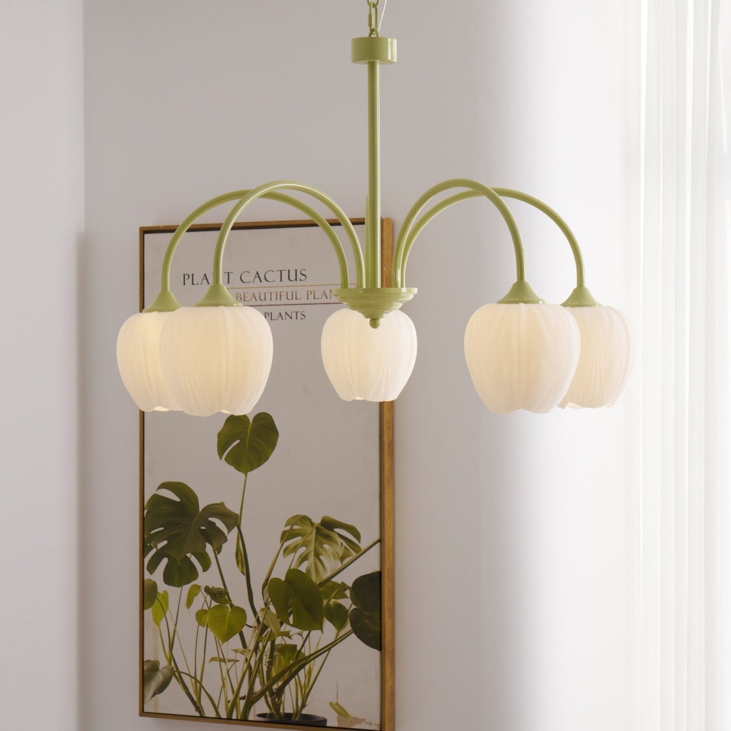 Leiden Tulip Glass Chandelier