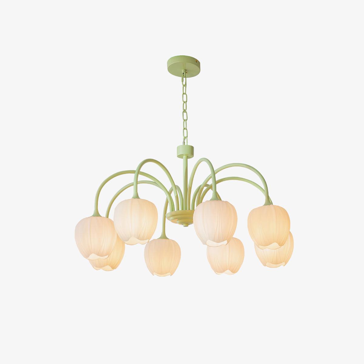 Leiden Tulip Glass Chandelier