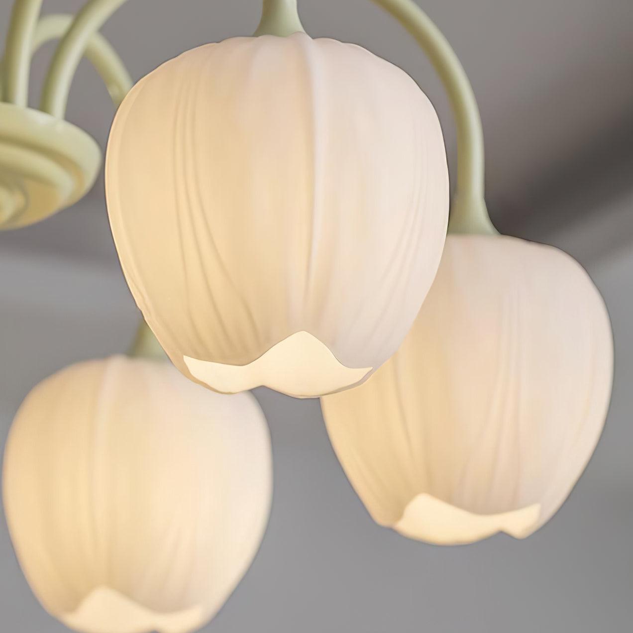 Leiden Tulip Glass Chandelier