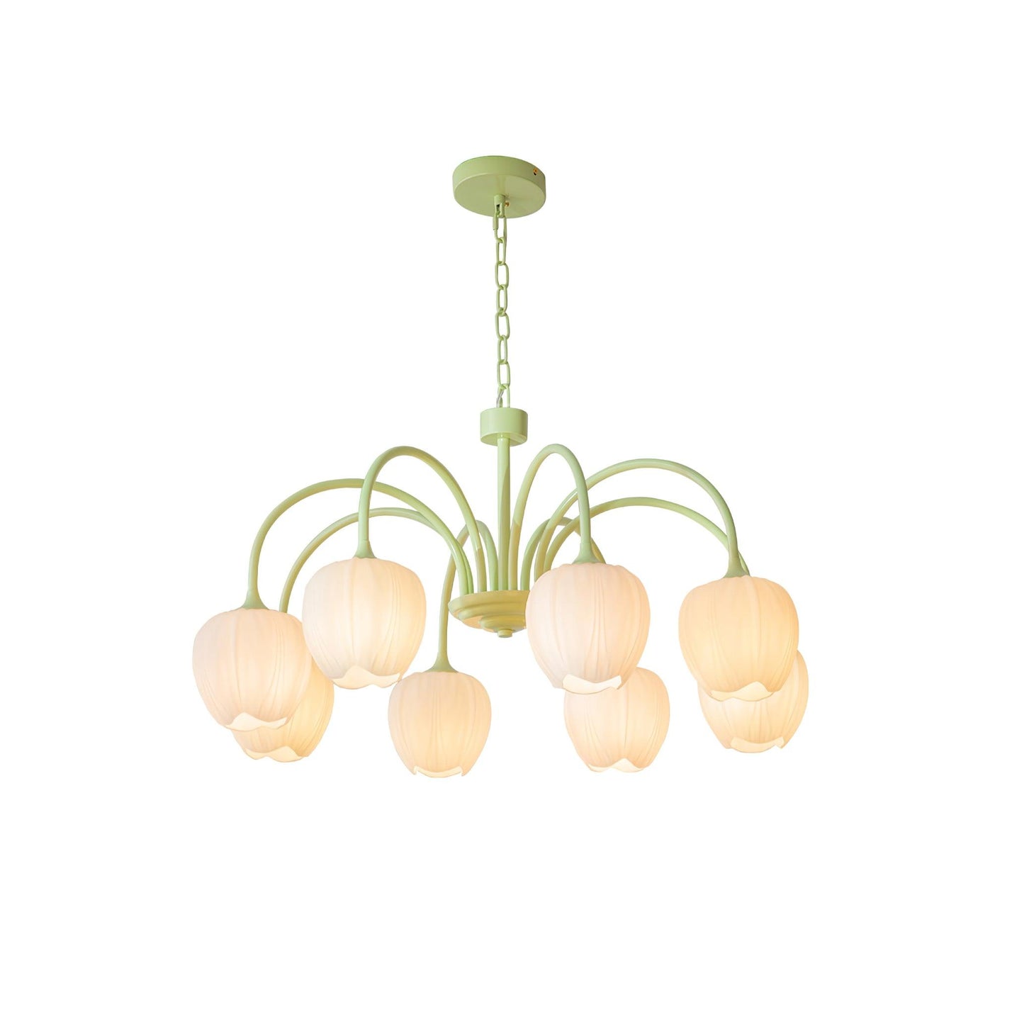 Leiden Tulip Glass Chandelier