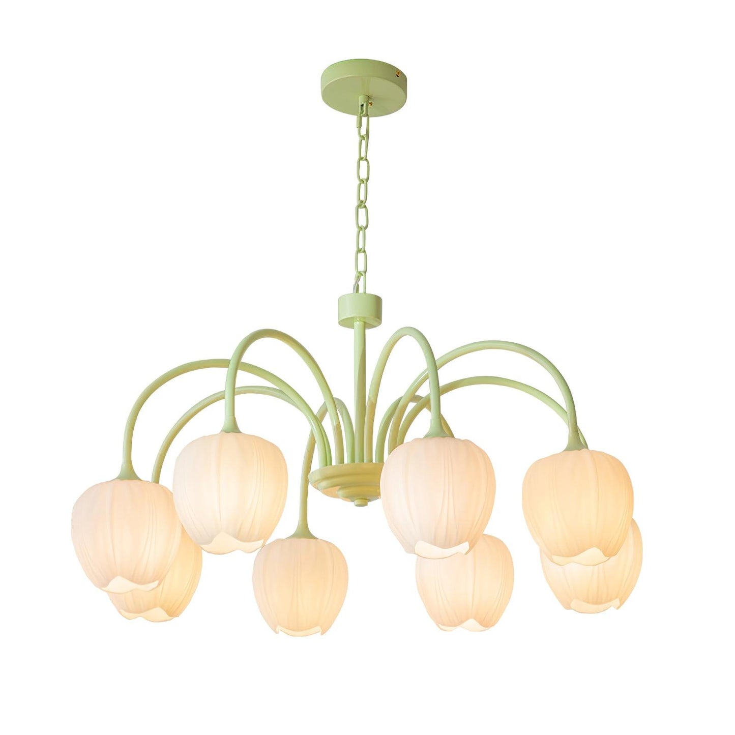 Leiden Tulip Glass Chandelier