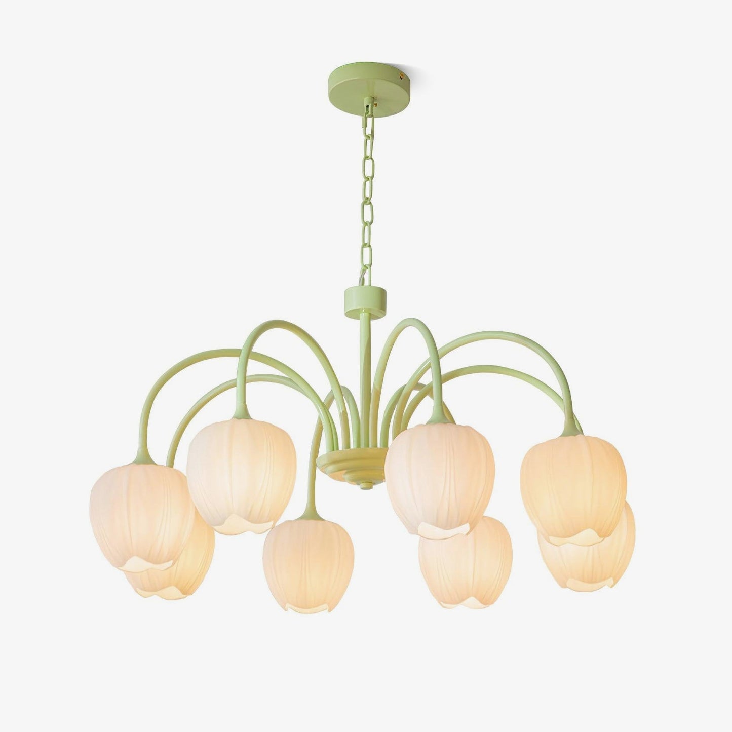 Leiden Tulip Glass Chandelier